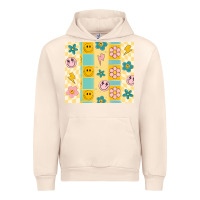 Sandshell retro daisy Urban Hoodie - MaliasSmallBusiness