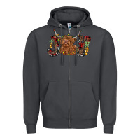 Smoke joy highland cow Zipper Hoodie - RanaPortraitStore