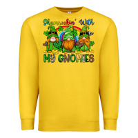 Lemon shamrockin with my gnomies Premium Sweatshirt - Artiststas