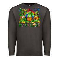 Smoke shamrockin with my gnomies Premium Sweatshirt - Artiststas