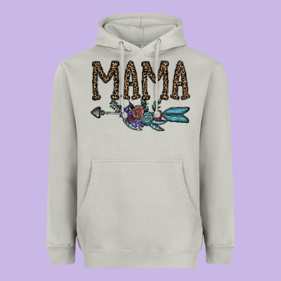 Mama Heavyweight Hoodie Designed By Cowhidedigitalart