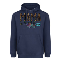 Navy mama Heavyweight Hoodie - CowhideDigitalArt