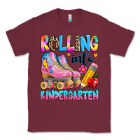 Burgundy rolling into kindergarten grade Classic Tee - texasbilliewilder