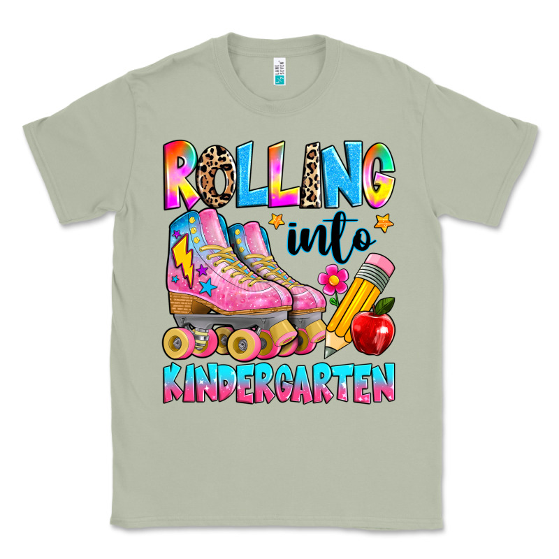 Rolling Into Kindergarten Grade Classic Tee by texasbilliewilder | Teevron