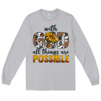 Moon Dust with god al things ara possible Long Sleeve Tee - texasbilliewilder