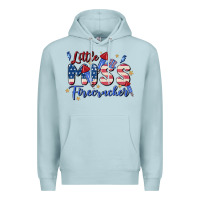 Blue Mist little miss firecracker Premium Hoodie - MaliasSmallBusiness
