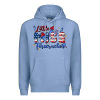 Colony Blue little miss firecracker Premium Hoodie - MaliasSmallBusiness