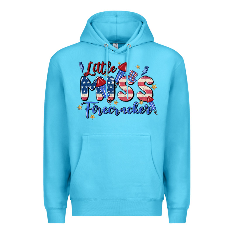 Little Miss Firecracker Premium Hoodie by MaliasSmallBusiness | Teevron