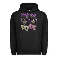 Pigment Black mardi gras dude Urban Hoodie - MaliasSmallBusiness