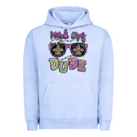 Pigment Grape Ice mardi gras dude Urban Hoodie - MaliasSmallBusiness