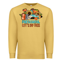 Antique Gold preschool let's do this Premium Sweatshirt - JahusDesignShop