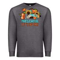 Charcoal Heather preschool let's do this Premium Sweatshirt - JahusDesignShop