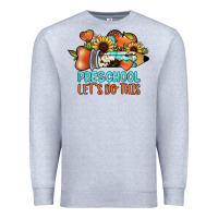 Heather Grey preschool let's do this Premium Sweatshirt - JahusDesignShop