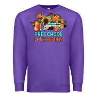 Purple preschool let's do this Premium Sweatshirt - JahusDesignShop