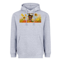 Heather Grey juneteenth little miss libbey glass Heavyweight Hoodie - HRA Design Shop