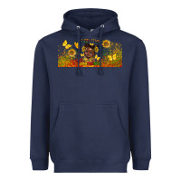 Navy juneteenth little miss libbey glass Heavyweight Hoodie - HRA Design Shop