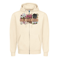 Sandshell just graduated Zipper Hoodie - Zillion Design Studio
