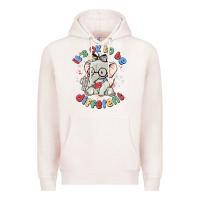 Pale Pink it's ok to be different Premium Hoodie - MaliasSmallBusiness
