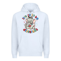 White it's ok to be different Premium Hoodie - MaliasSmallBusiness