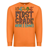 Carrot watch out first grade here i come! Premium Sweatshirt - JahusDesignShop