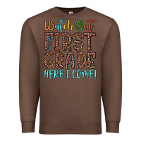 Chestnut watch out first grade here i come! Premium Sweatshirt - JahusDesignShop