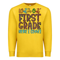 Lemon watch out first grade here i come! Premium Sweatshirt - JahusDesignShop