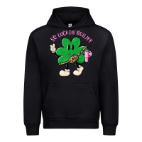 Black so luckin boujee Urban Hoodie - MaliasSmallBusiness