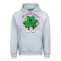 Heather Grey so luckin boujee Urban Hoodie - MaliasSmallBusiness