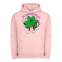 Pigment Salmon so luckin boujee Urban Hoodie - MaliasSmallBusiness