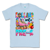Dusty Blue rolling into pre k grade Classic Tee - texasbilliewilder