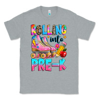 Heather Grey rolling into pre k grade Classic Tee - texasbilliewilder