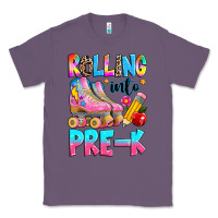 Lavender rolling into pre k grade Classic Tee - texasbilliewilder