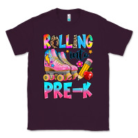 Plum rolling into pre k grade Classic Tee - texasbilliewilder