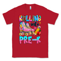 Red rolling into pre k grade Classic Tee - texasbilliewilder