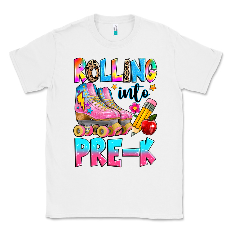 Rolling Into Pre K Grade Classic Tee by texasbilliewilder | Teevron