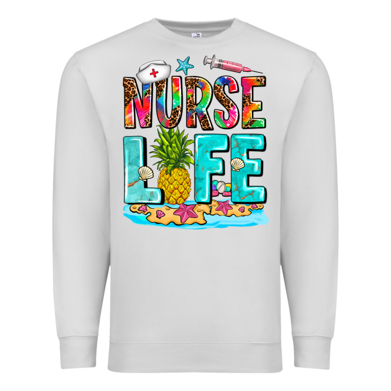 Nurse Life Summer Premium Sweatshirt by AdoDesignShop | Teevron