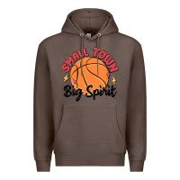 Coffee small town big spirit Premium Hoodie - MaliasSmallBusiness