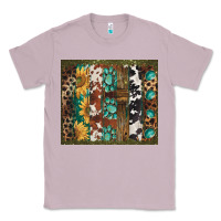 Lilac western patterns brushstroke Classic Tee - BarkalooDesign