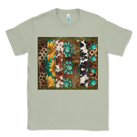 Matcha western patterns brushstroke Classic Tee - BarkalooDesign