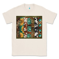 Natural western patterns brushstroke Classic Tee - BarkalooDesign