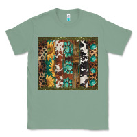 Sage western patterns brushstroke Classic Tee - BarkalooDesign