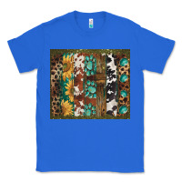 True Royal western patterns brushstroke Classic Tee - BarkalooDesign