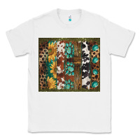 White western patterns brushstroke Classic Tee - BarkalooDesign