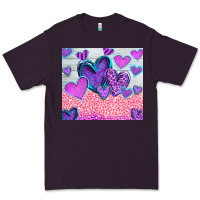 Plum love Premium Tee - CowhideDigitalArt