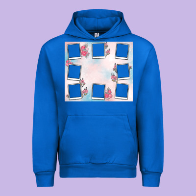 Add Your Text Photo Collage Life Urban Hoodie Designed By Maliassmallbusiness