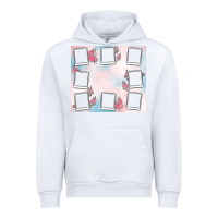 White add your text photo collage life Urban Hoodie - MaliasSmallBusiness