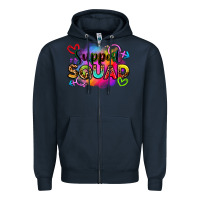 Navy support squad Zipper Hoodie - Zillion Design Studio