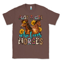 Chestnut just a girl who loves horses Classic Tee - Zillion Design Studio