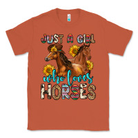 Copper just a girl who loves horses Classic Tee - Zillion Design Studio