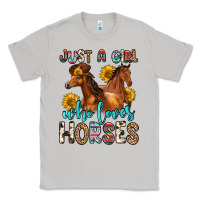 Moon Dust just a girl who loves horses Classic Tee - Zillion Design Studio